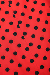 Recess Los Angeles Vintage YSL Yves Saint Laurent Sweetheart Polka Dot Dress Minnie Mouse