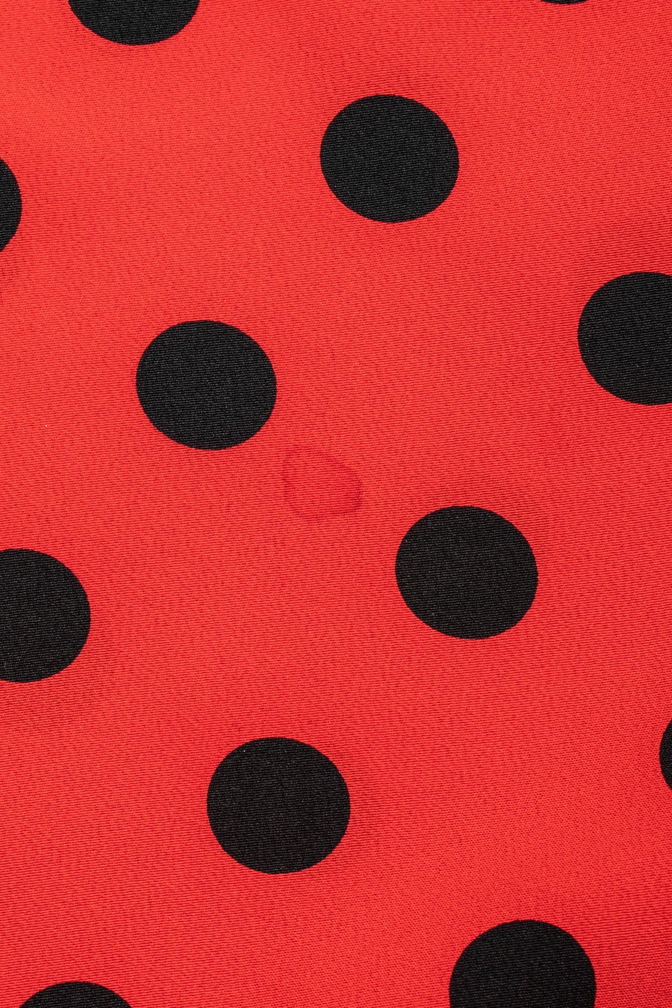 Recess Los Angeles Vintage YSL Yves Saint Laurent Sweetheart Polka Dot Dress Minnie Mouse