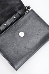 Recess Designer Consignment Vintage Yves Saint Laurent YSL Chain Fringe Snake Crossbody Mini Bag Los Angeles Resale