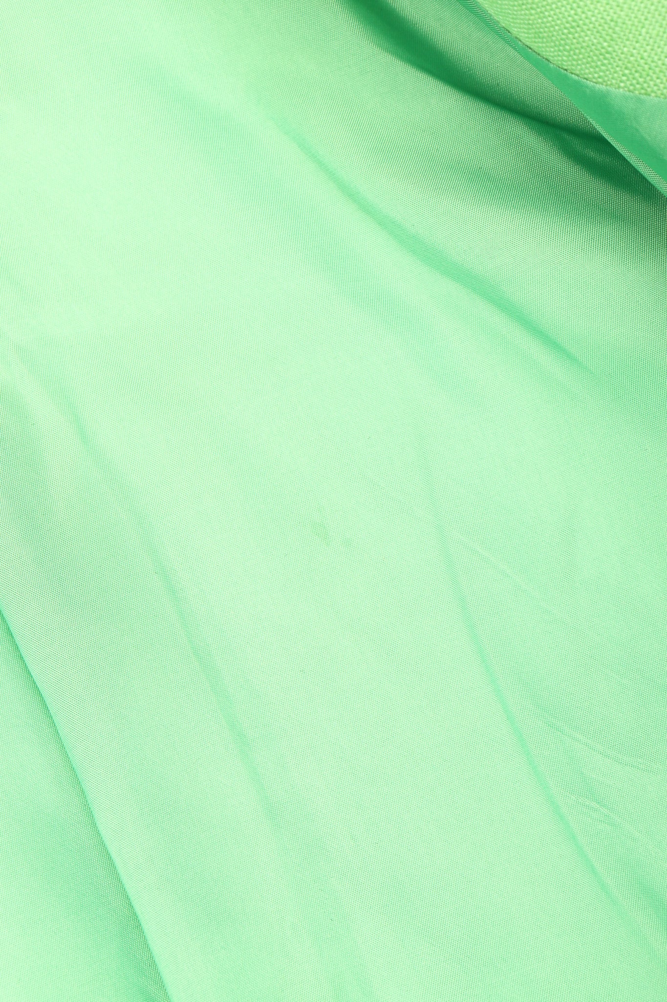Recess Los Angeles Vintage YSL Yves Saint Laurent Spring Green Mid Puff Sleeve Linen Flax Jacket