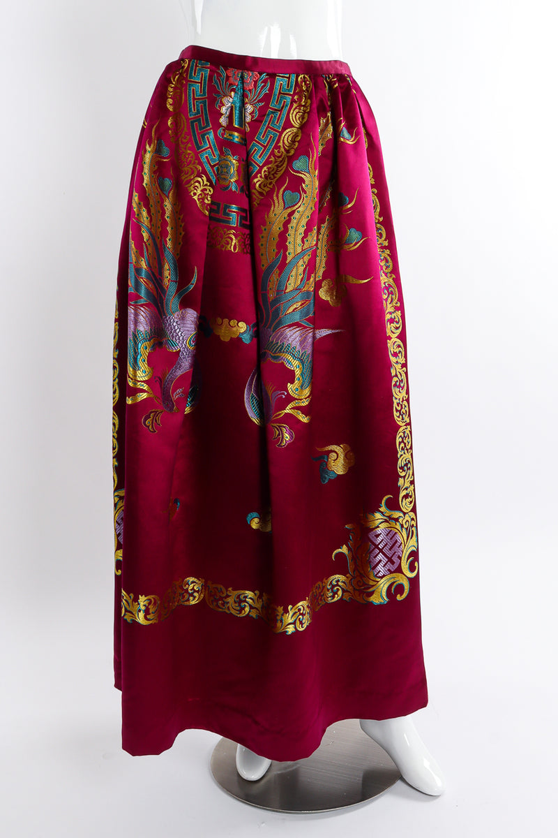 Vintage Saks Fifth Avenue Brocade Phoenix Skirt – Recess