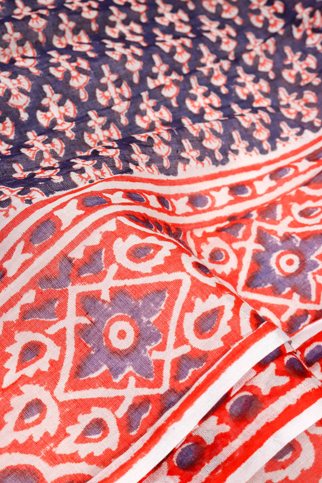 Vintage Saks Fifth Avenue Bandana Peasant Maxi Dress fabric crop at Recess Los Angeles