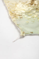 Recess Los Angeles Vintage Hollys Harp Ethereal Sheer Velvet Lamé Burnout Poncho Top