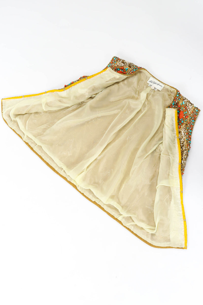 Vintage Saks fifth Avenue Jeweled Sequin Vest lining @ Recess Los Angeles