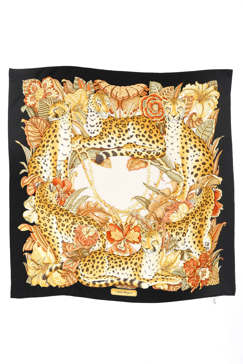 Tiger Print Silk Shirt in Multicoloured - Ferragamo