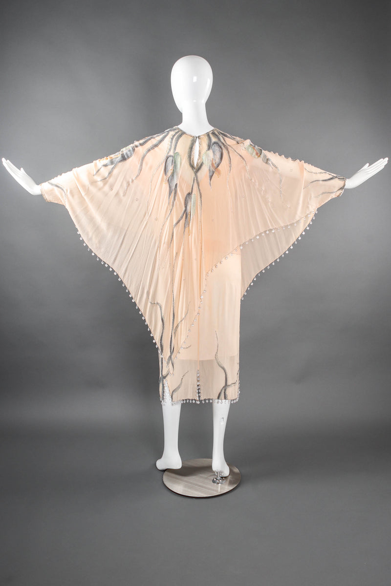 Vintage Scenario & Figurino Leaf Shawl & Dress Set mannequin set back @ Recess LA
