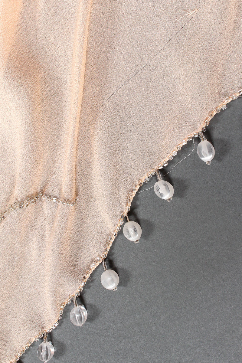 Vintage Scenario & Figurino Leaf Shawl & Dress Set bead details @ Recess LA