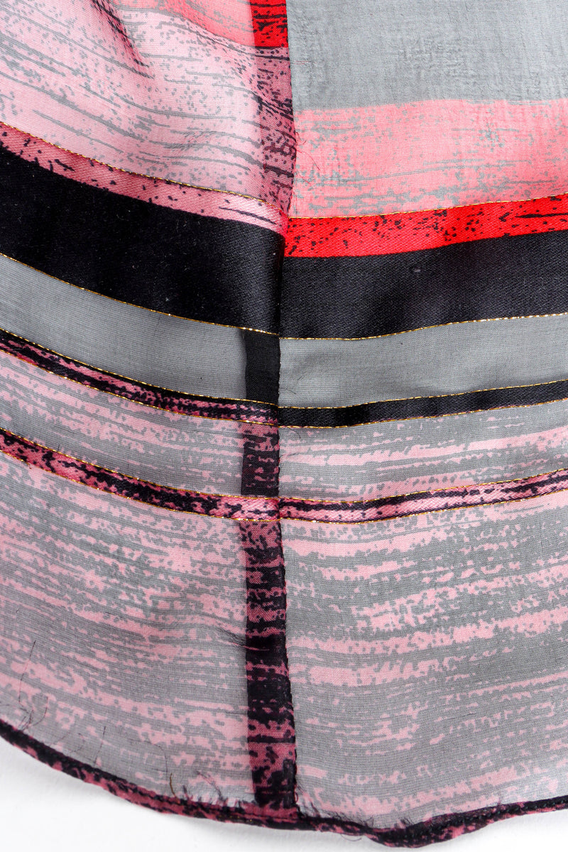 Vintage The Silk Farm Sheer Airy Tunic Dress sheer/opacity detail @ Recess LA