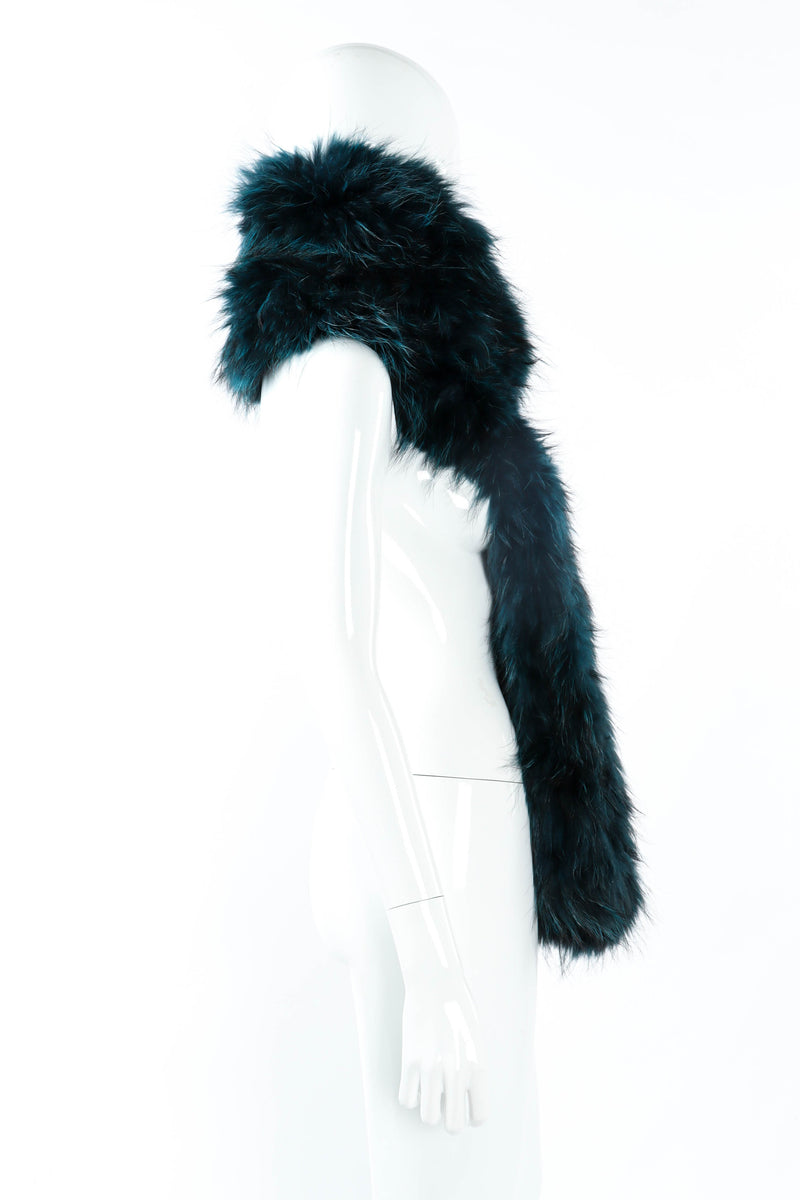 Vintage Sonya Rykiel Fur Crop Sleeve Jacket mannequin side @ Recess Los Angeles