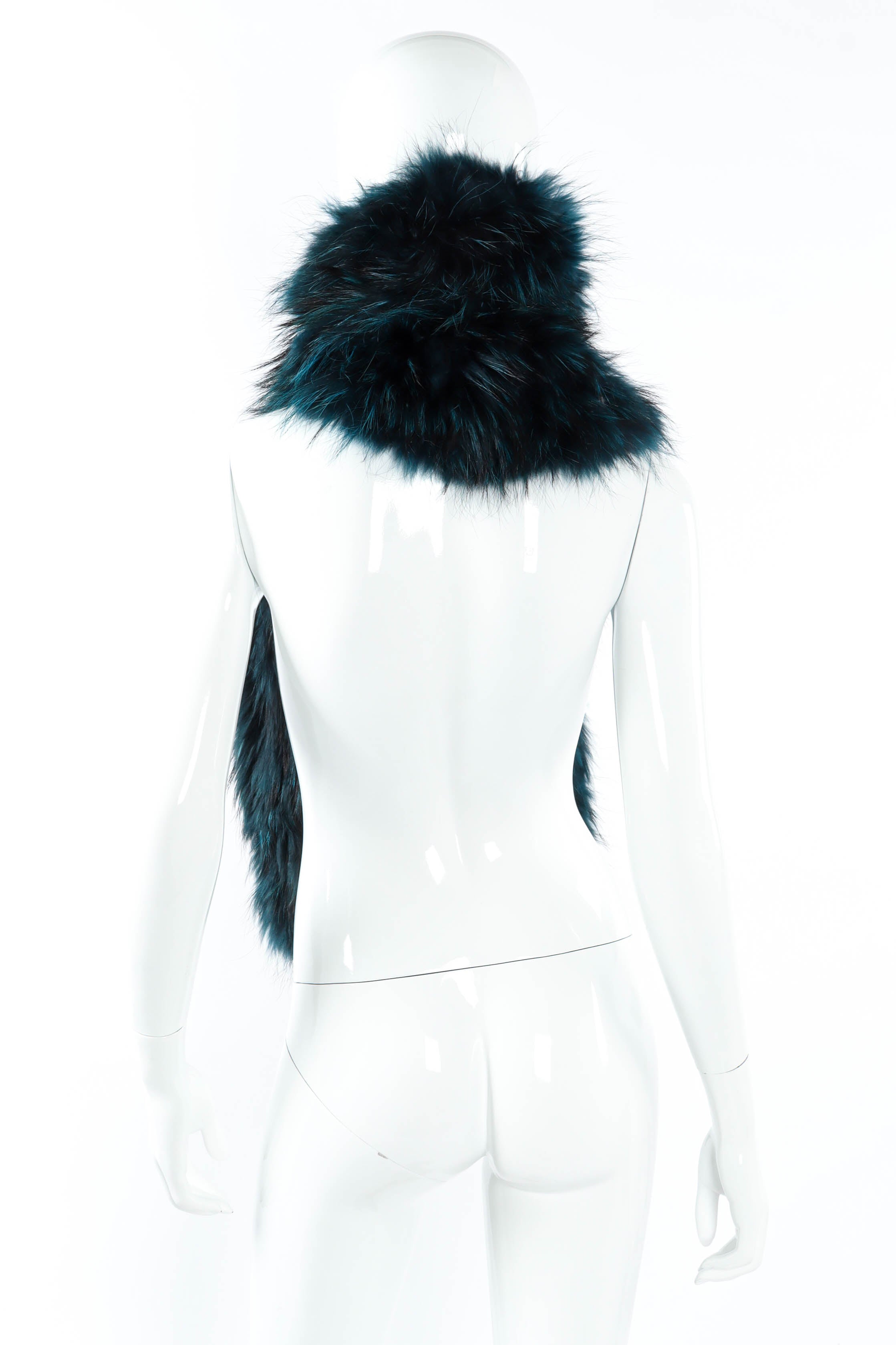Vintage Sonya Rykiel Fur Crop Sleeve Jacket mannequin back @ Recess Los Angeles