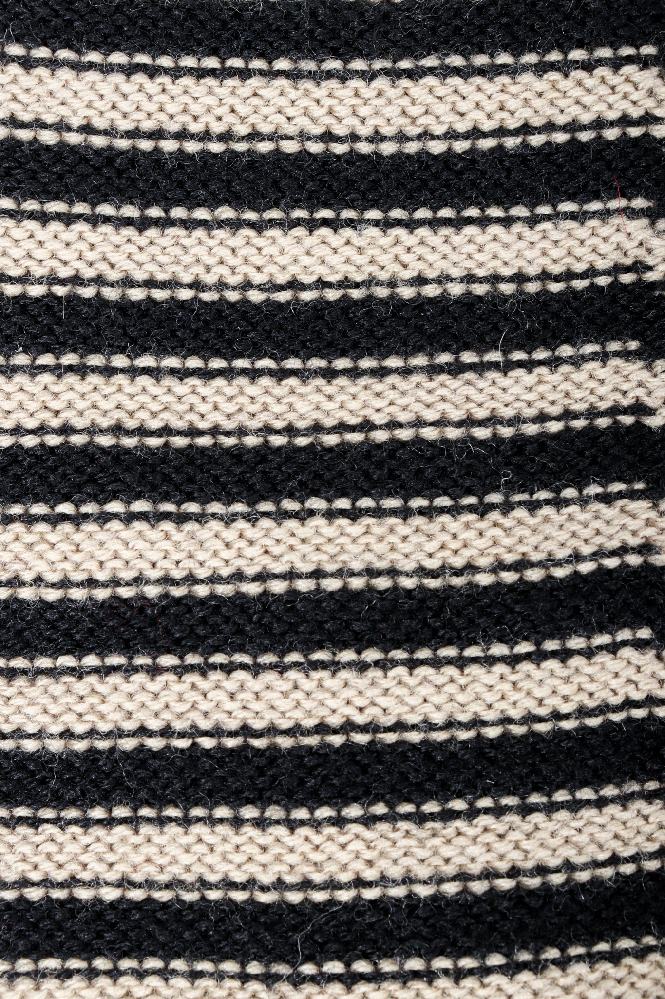 Vintage Sonia Rykiel Beige Stripe Knit Fabric