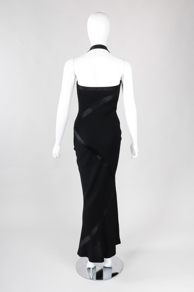Vintage Sonia Rykiel Minimalist 90s Bias Halter Sheath Gown Recess Vintage Sonia Rykiel Minimalist 90s Bias Halter Sheath Gown Recess