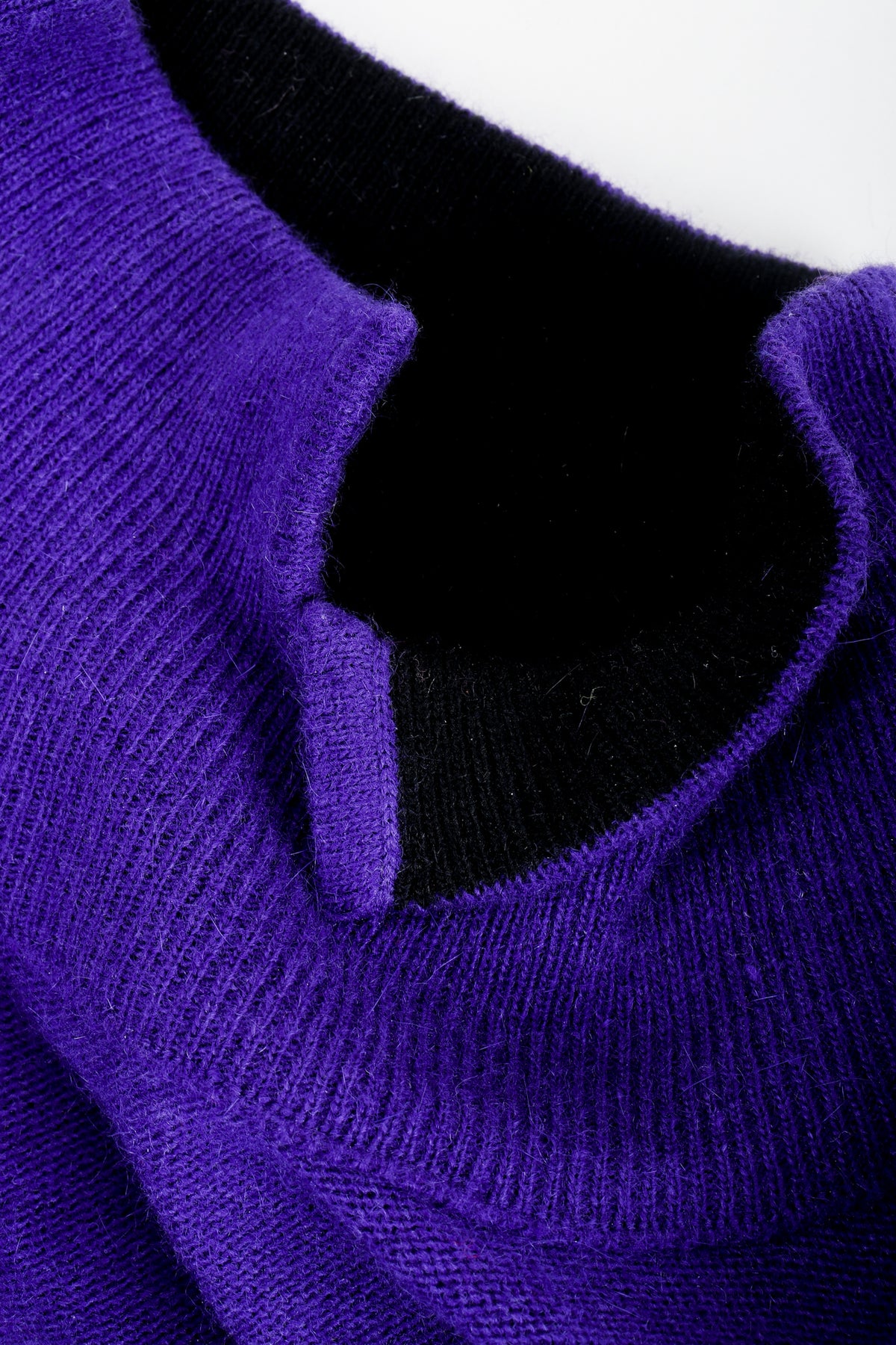 Vintage Sonia Rykiel Purple Knit Turtleneck Sweater – Recess