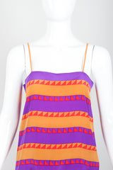 Vintage Soo Yung Lee Santa Fe Stripe Cami Outfit on Mannequin front at Recess