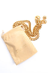 Vintage St John Draped Toggle Charm Chain Belt at Recess Los Angeles