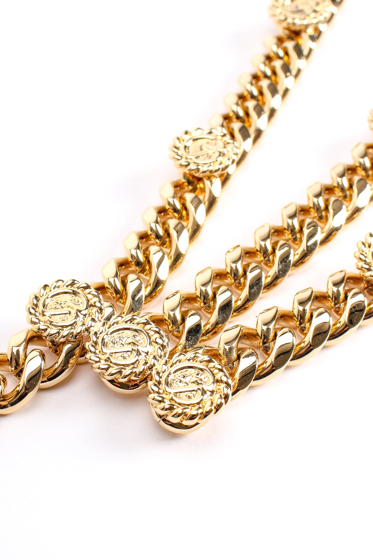 Vintage St John Chunky Triple-Strand Chain Belt II – Recess