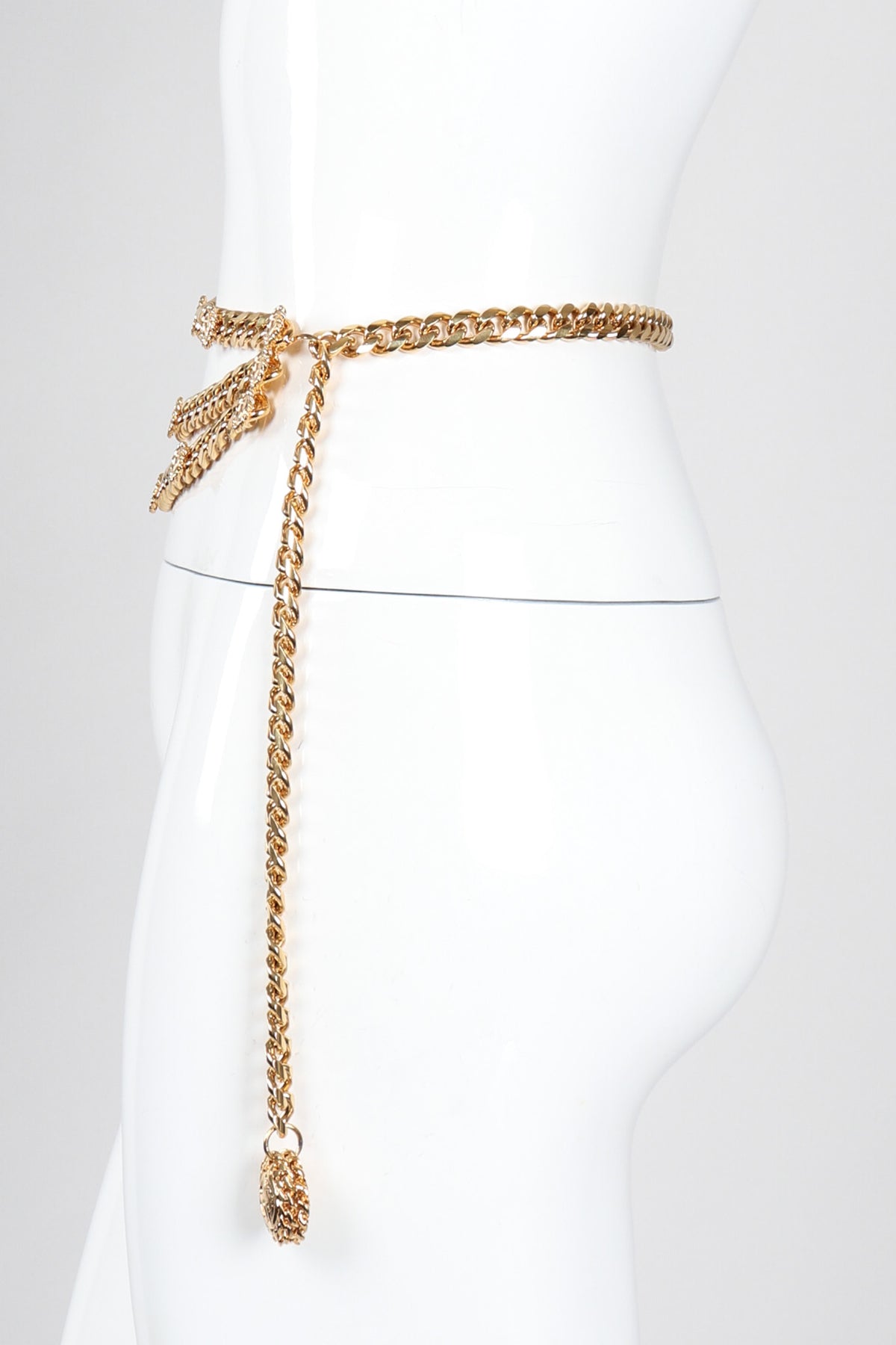 Vintage St. John Chunky Triple-Strand Chain Belt – Recess