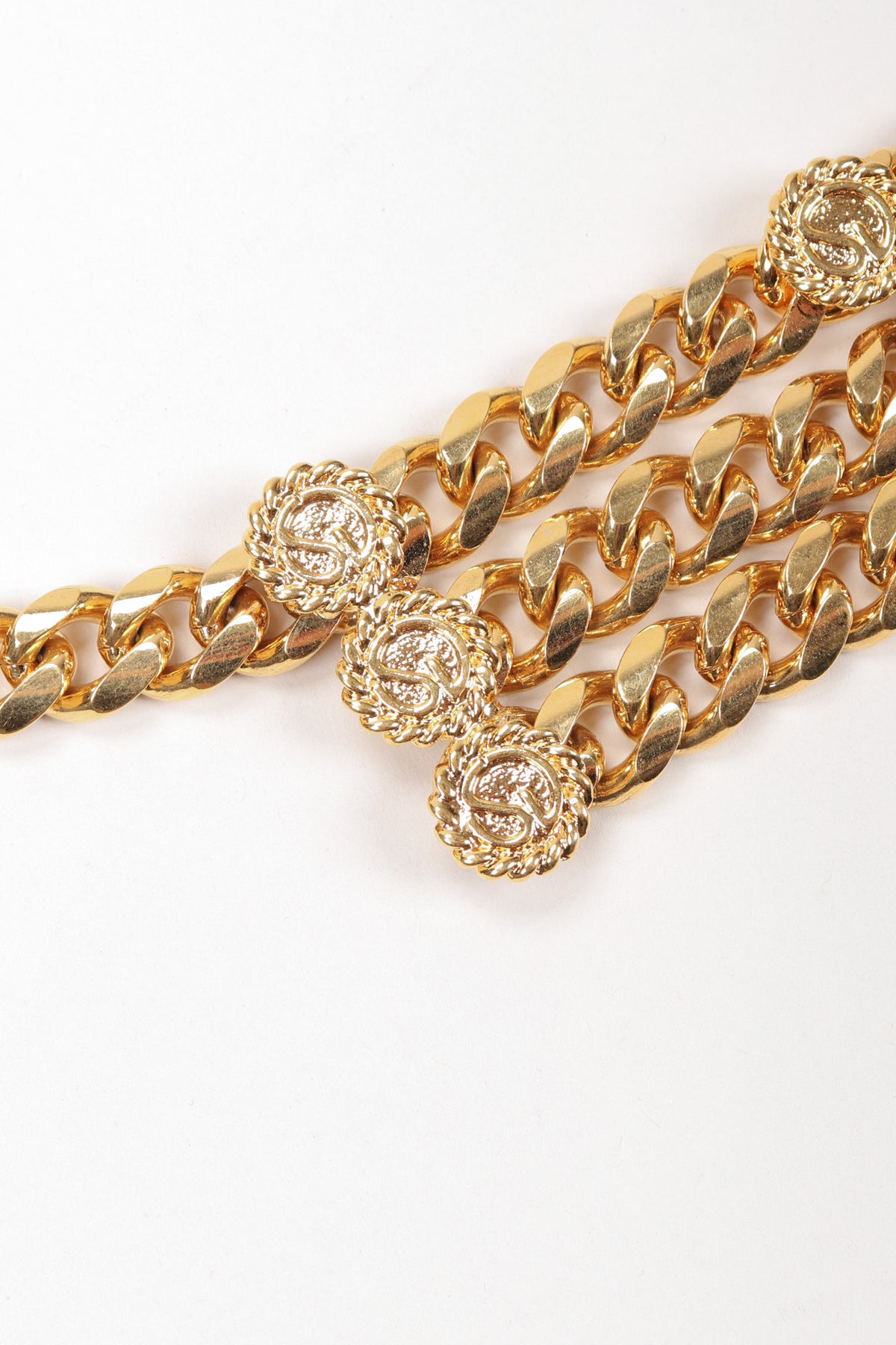 Vintage St John Belt Gold Tone 40\