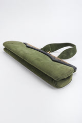 Recess Designer Consignment Vintage Style By Art Holzman Studded Suede Baguette Bag Los Angeles Resale