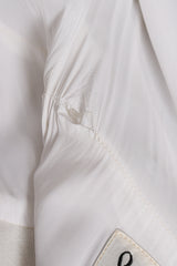 Vintage Sydney North Long Fringe Wedding Bridal Jumpsuit lining hole at Recess Los Angeles