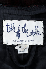 Vintage Talk Of The Walk Label on black lining