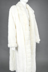 Vintage Terry Lewis Majestic Faux Fur Mink Coat Recess