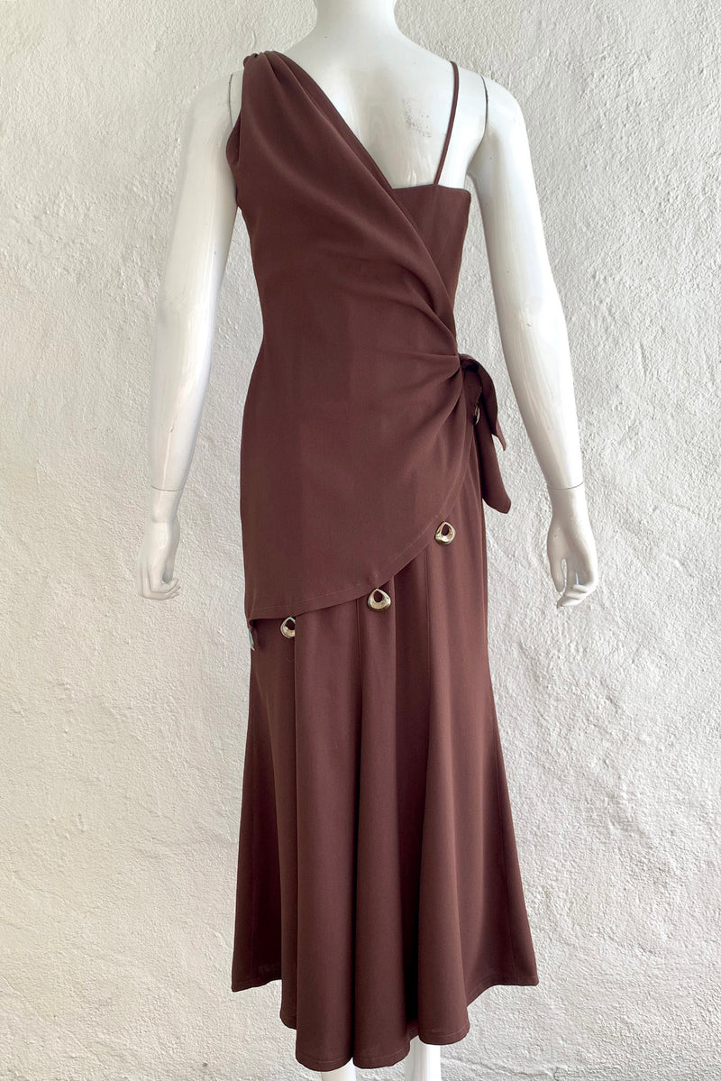 Vintage Thierry Mugler Asymmetric Wrap Dress Recess Vintage Thierry Mugler Asymmetric Wrap Dress Recess