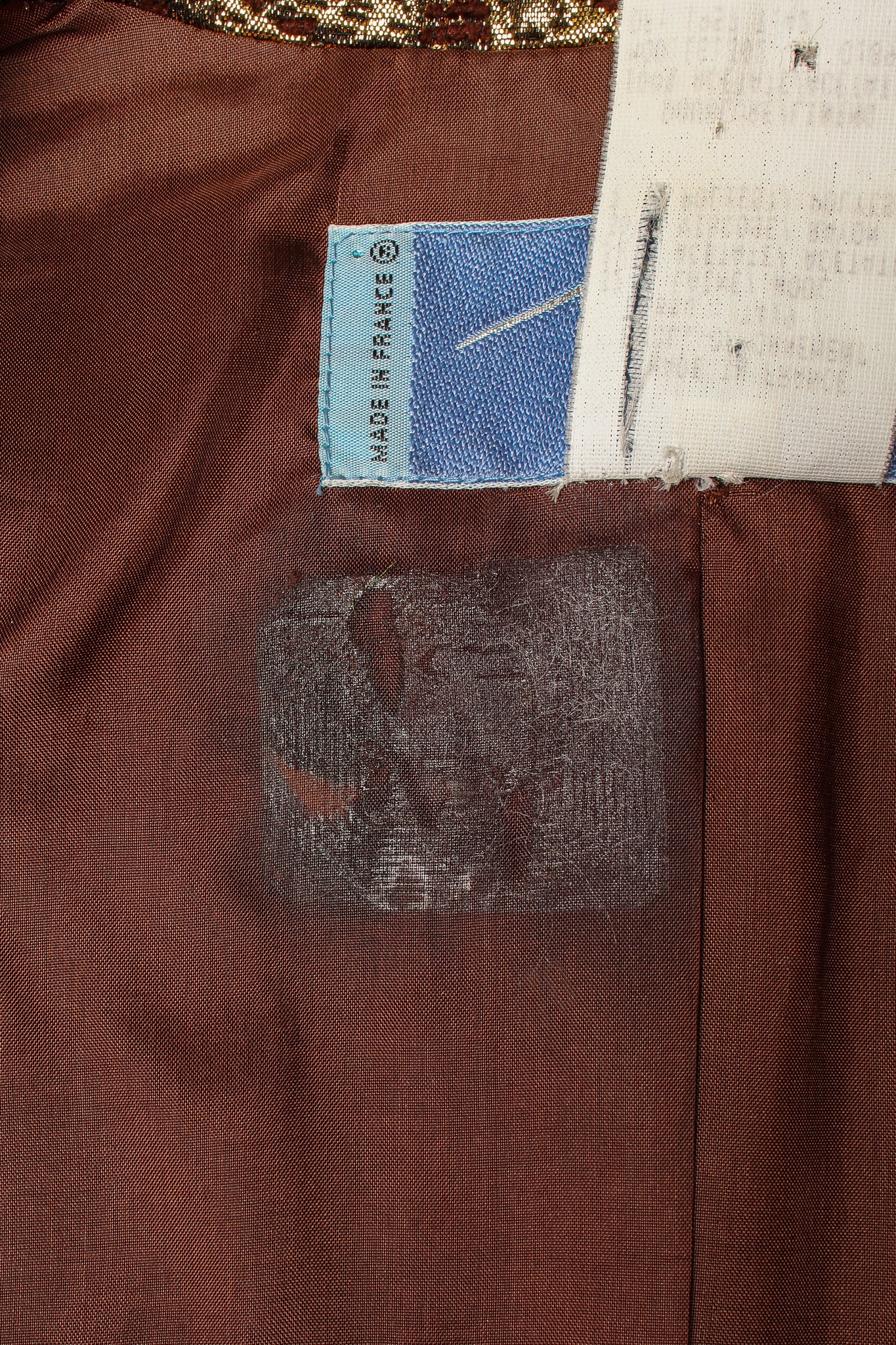 Vintage Thierry Mugler Metallic Brocade Contour Jacket residue @ Recess Los Angeles