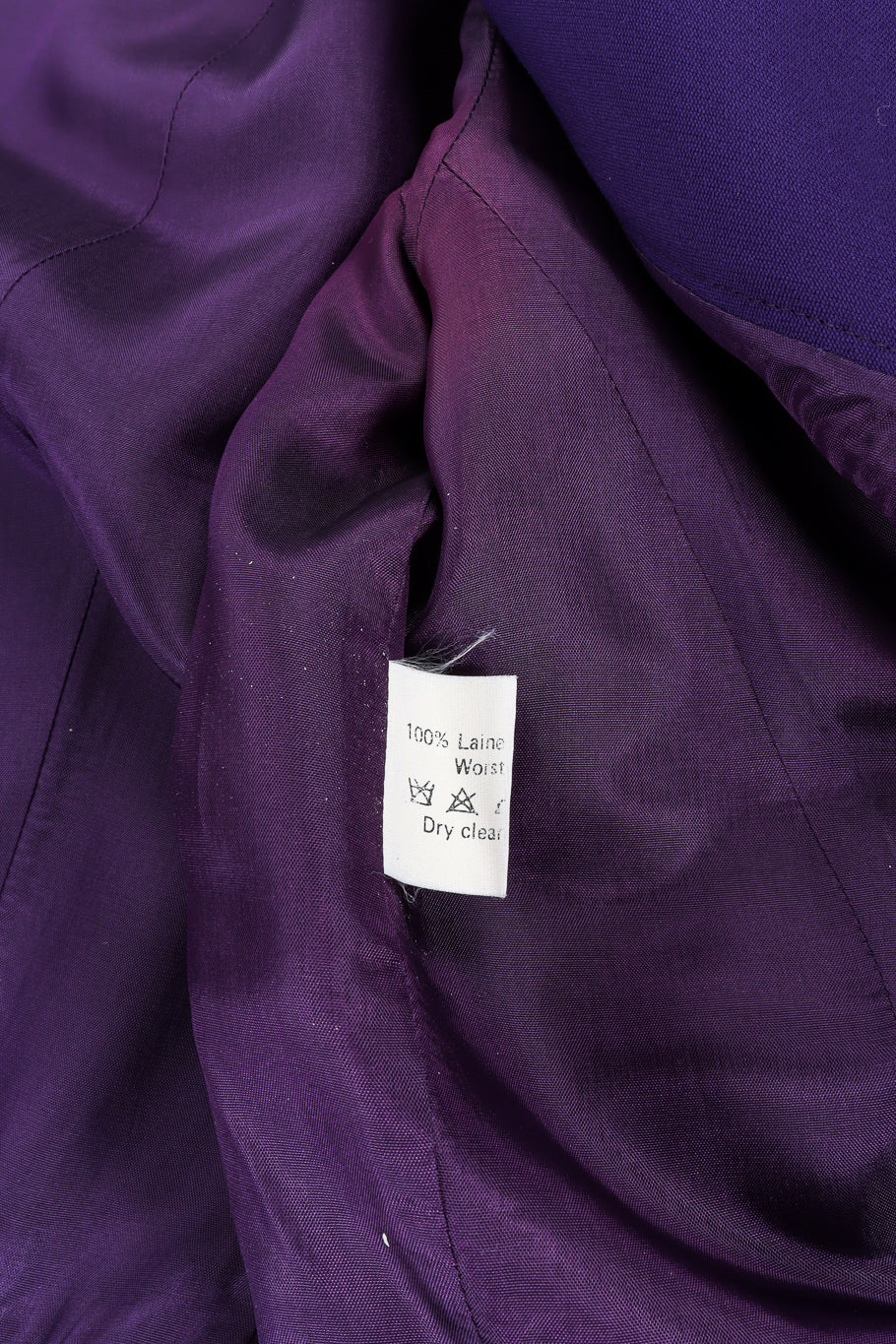 Vintage Thierry Mugler Buckle Jacket & Skirt Suit Set wool tag @ Recess LA