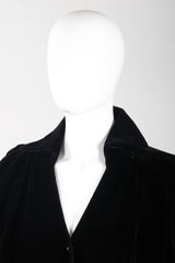 Recess Los Angeles Vintage Thierry Mugler Velvet Buckle Dress