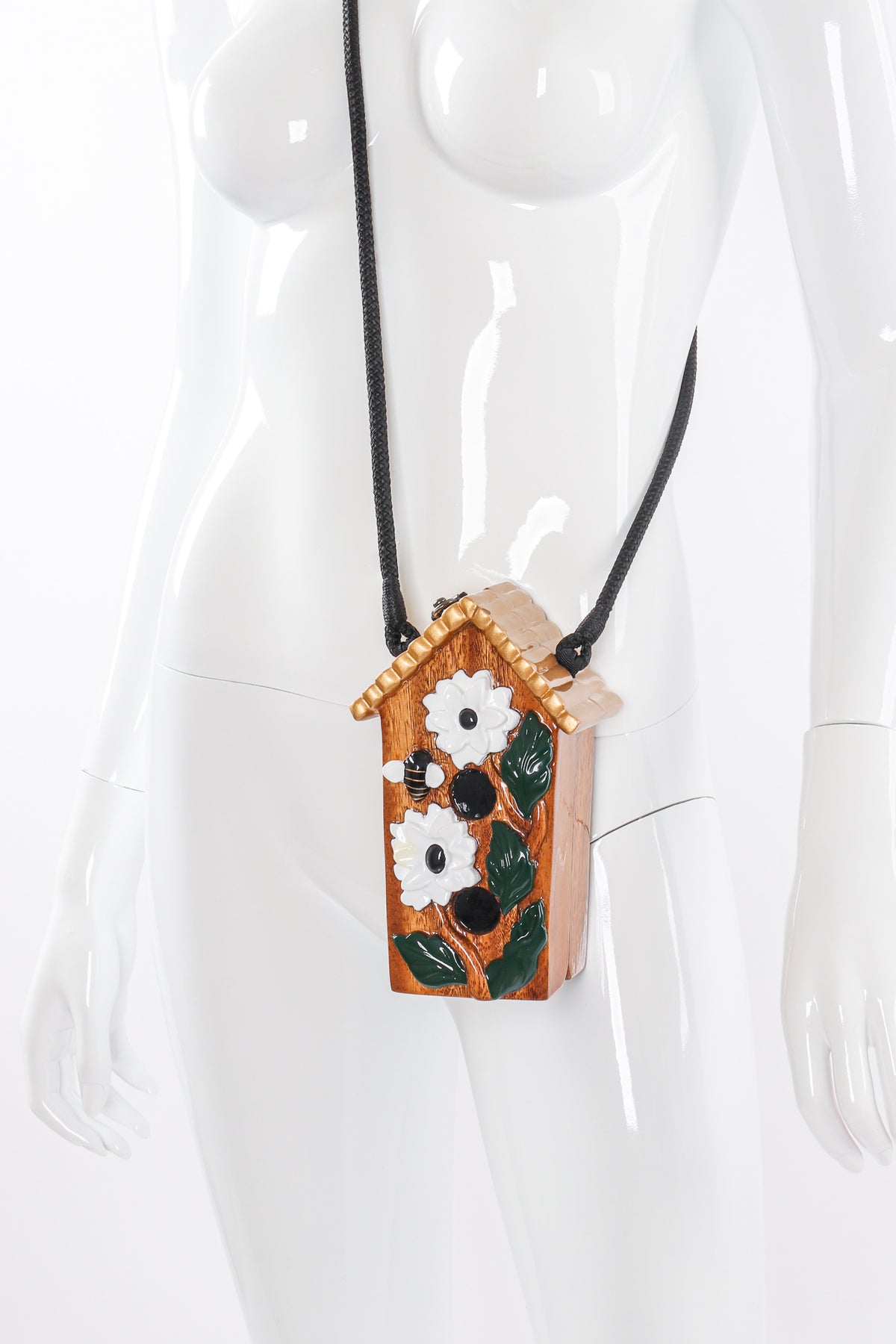 Vintage Timmy Woods Wearable Art Birdhouse Box Bag – Recess