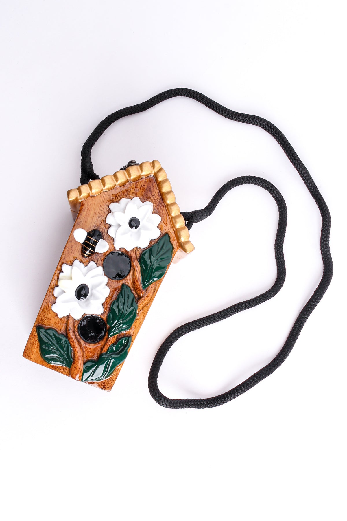 Vintage Timmy Woods Wearable Art Birdhouse Box Bag – Recess