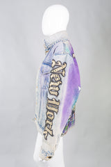 Tony Alamo NY Big Apple Embellished Denim Jacket