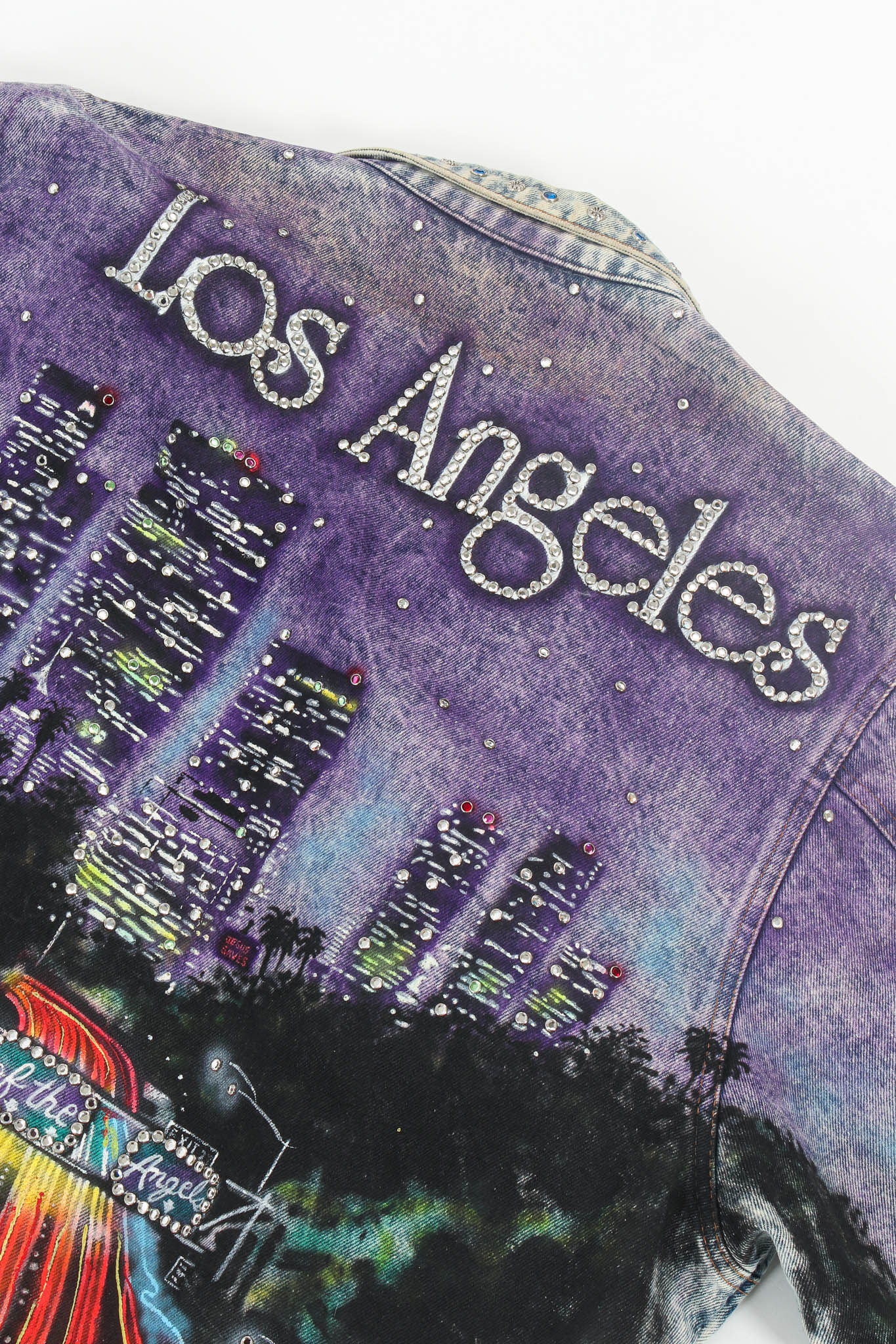 Vintage Tony Alamo City Of Angels Jacket IV Back flat close @ Recess Los Angeles