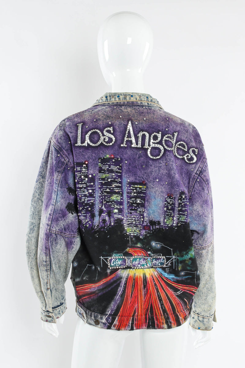 Vintage Tony Alamo City Of Angels Jacket IV mannequin back sleeves down @ Recess Los Angeles