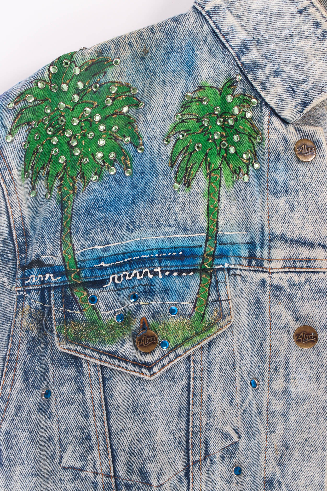 Vintage Tony Alamo City Of Angels Jacket IV palm trees @ Recess Los Angeles