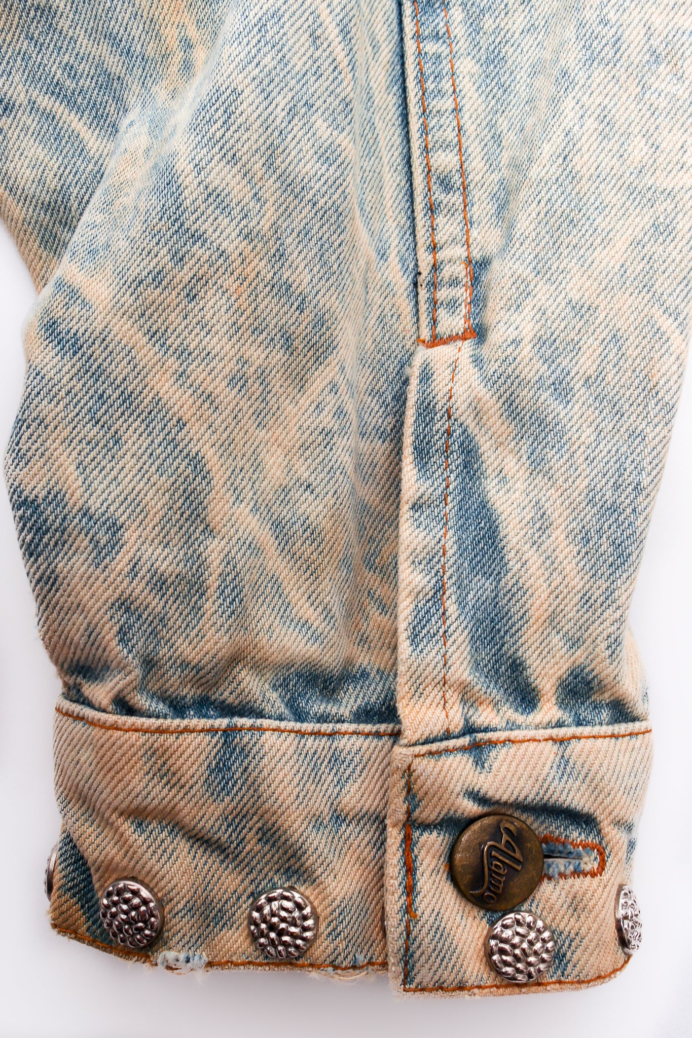 Vintage Tony Alamo Las Vegas Strip Jacket Closeup of Cuff at Recess LA