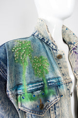 Tony Alamo City Of The Angels Embellished Denim Jacket