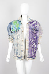 Tony Alamo City Of The Angels Embellished Denim Jacket