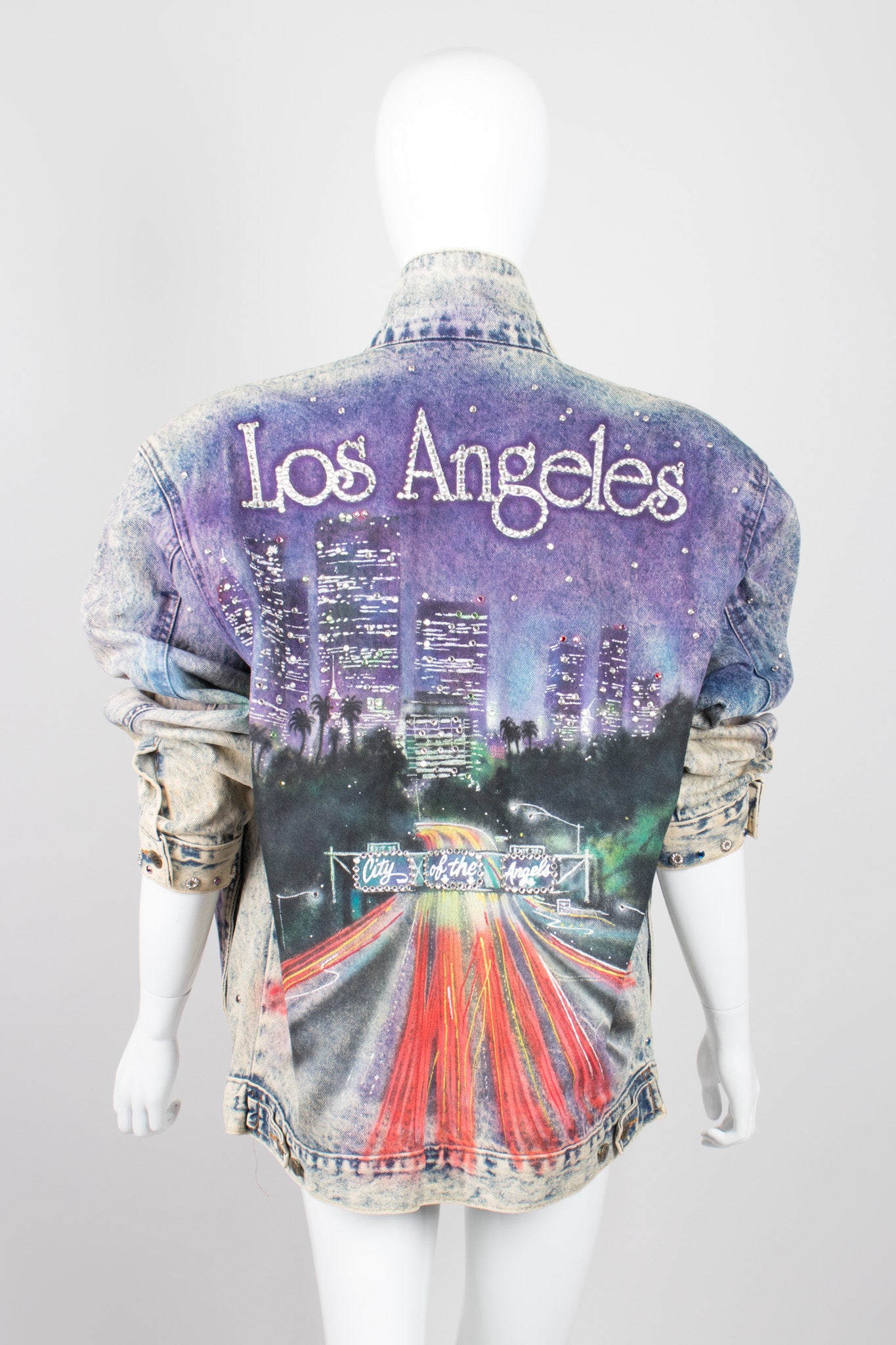 Tony Alamo City Of The Angels Embellished Denim Jacket