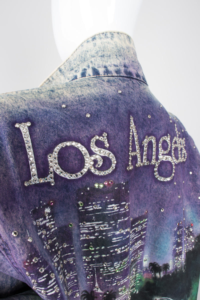 Tony Alamo City Of The Angels Embellished Denim Jacket