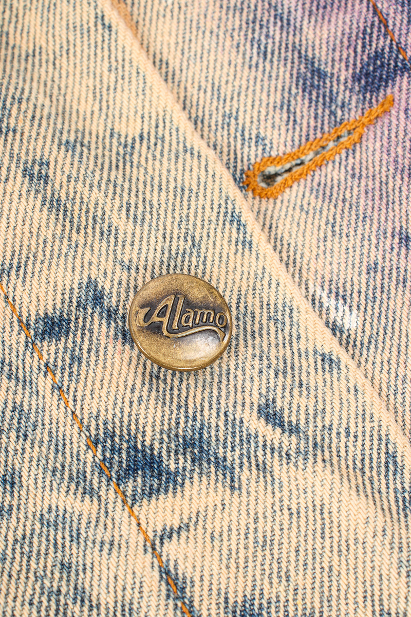 Vintage Tony Alamo Los Angeles City of Angles Denim Jacket button at Recess LA