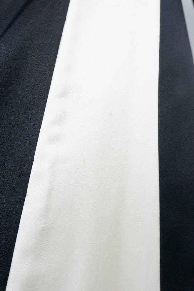 Fur Stripe Dress