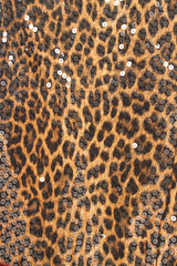 Vintage Travilla Sequin Leopard Print Blazer sequins @ Recess Los Angeles