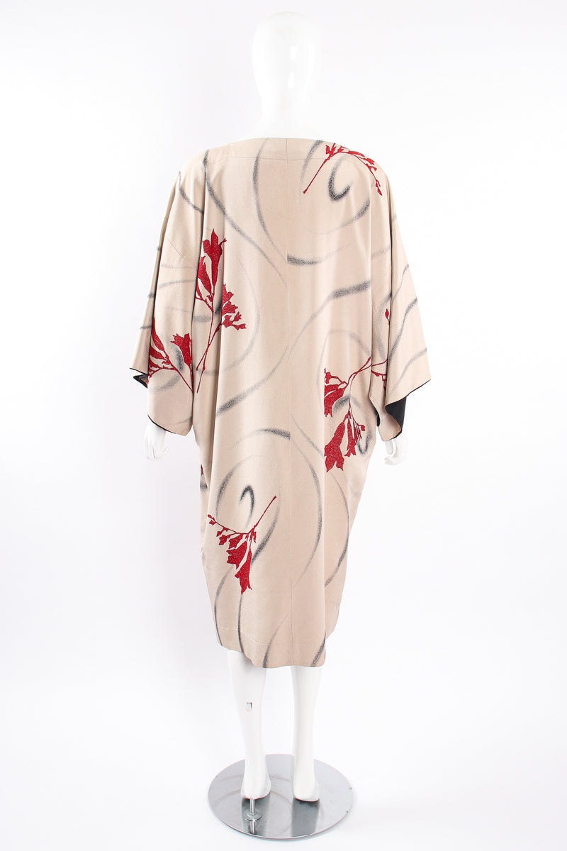 Vintage Twins Armoire Rozzalynd Josephine Windswept Kimono Shift Dress Mannequin back @ Recess LA