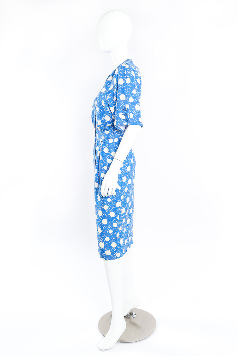 Valentino polka dot speckled dress on mannequin @recessla