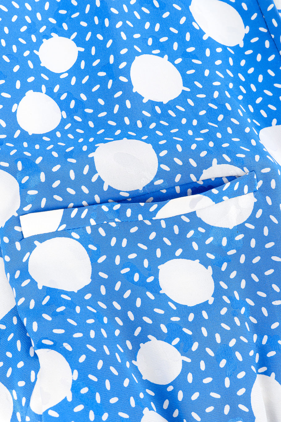 Valentino polka dot speckled dress front pocket detail @recessla