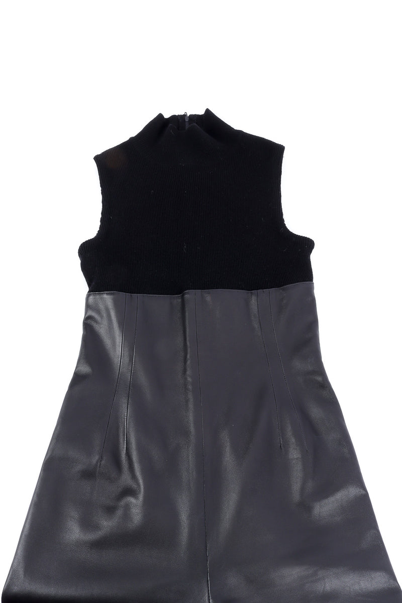 Valentino sleeveless leather jumpsuit flat-lay @recessla