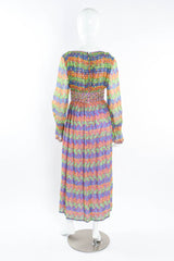 Vintage Valentina Tie-Dye Beaded & Sequin Dress mannequin back @ Recess Los Angeles