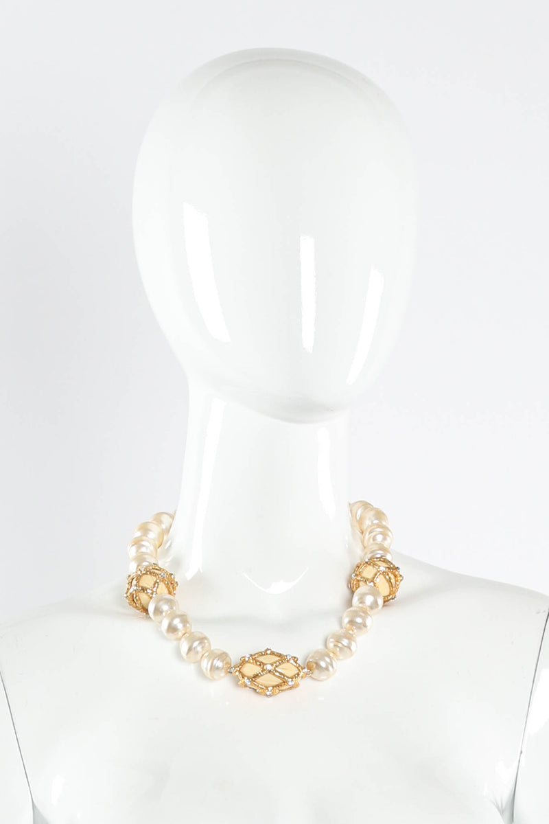 VALENTINO GARAVANI 1980 CA. Two-strand long necklace of… | Drouot.com